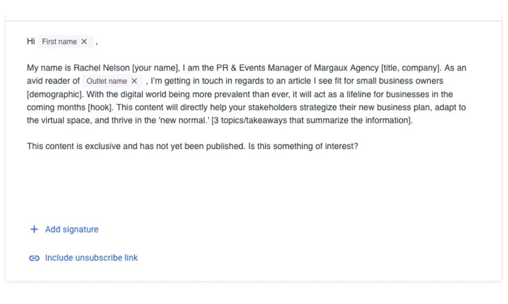 Writing a 500-word pitch