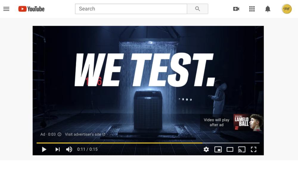 YouTube Ad Campaign